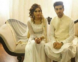Actor Furqan Qureshi Ties Knot With Model Sabrina Naqvi | Wedding Images